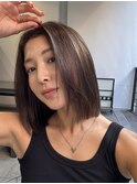 簡単まとまる美髪ボブ