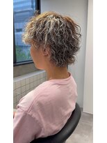 ステラ(STELLA)&nbsp;波巻きスパイラル/メンズカット/メンズ/メンズサロン/波巻き