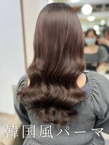 アミー 銀座(Ammy) #韓国風パーマ #コテ巻き風パーマ #ロングパーマ #パーマ