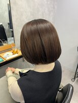 クラン 岡本(Chlan)&nbsp;艶めく美フォルム　シルキーストレートボブ