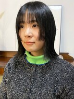 ヘアーアイストゥーレ(HAIR ICI TRE)&nbsp;20代30代◎くびれボブ×外ハネで旬顔レイヤー　タッセルカット