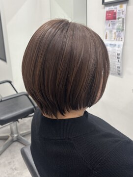 アルター(aL ter) 【ショートボブ×ブラウン】クラゲヘアー/小顔/林愛華