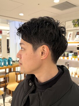 ピークアブー アヴェダ ギンザシックス(PEEK-A-BOO AVEDA GINZASIX) メンズスパイキーショート メンズベリーショートパーマ