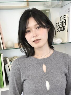 コレクティブワーク 表参道 渋谷(COLLECTIVE WORK) レイヤーボブ　くびれヘア　ベージュカラー　透明感　髪質改善