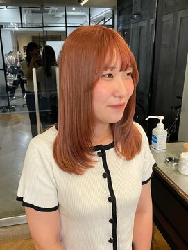 ジリ(JILI) 小顔見え◎顔周りレイヤーミディアムヘア☆川口