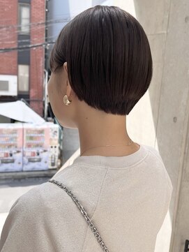 ニコ トウキョウ(nico TOKYO) 20代30代前髪なしショートハンサムショート丸みショートレイヤー