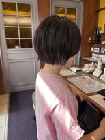 美容室エクストラアーツジャパン(X ARTS JAPAN) ミニボブレイヤーカット