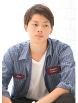 フーガヘアー 元住吉店(FUGA hair)&nbsp;トラッド風ワイルドアップバングサイドパートショート