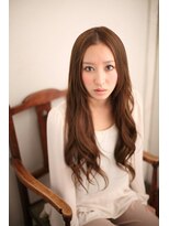 色髪美人&nbsp;ゆる巻きカール