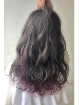 セルカ 高田馬場(CERCA)&nbsp;外国人風グレージュカラー&ラベンダーピンクインナーカラー