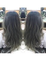 プラーチェ 古淵店(Plaatje)&nbsp;グラデーション カラー × グレージュ 3Dハイライト