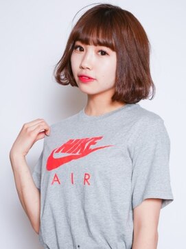 クアトログランシュ 水戸店(QUATRO×GranCieux) ナチュラルワンカール ボブ