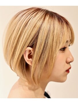 ヘア デザイン リスク(HAIR DESIGN RISK) 【RISK高橋勇太】カットが上手い大人かわいいワンサイドショート