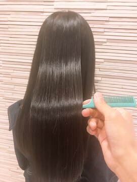 ボトムス(BOTTOMS) 髪質改善＊美髪ツヤ感ロング【髪質改善/渋谷】