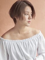 ミンクス ギンザ セントラル(MINX ginza central) 2018秋冬人気のシアーベージュの大人ショート