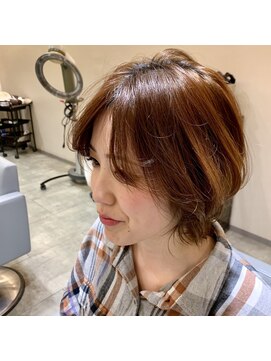 ヘアーエスクールフェイス(hair S. COEUR face) ウルフヘア/前髪なし/ショートウルフ