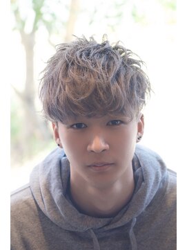 ヘッドストック(HEAD STOCK) 【ヘッドストック】アッシュグレージュ・王道マッシュ＠md