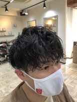 ティアラ 桜木町(TIARA) REAL SALON WORK~ツイストスパイラルP×ツーブロック by西山