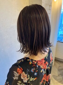 ベルビアンカ(Belle BIANCA) Belle BIANCA ハイライトカラー/暗髪/グレージュ by.マツモト