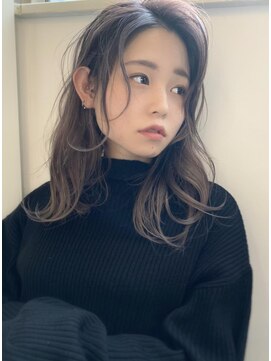 エル セルカ 高田馬場(el CERCA) 外国人風グレージュカラー×大人ミディスタイル【高田馬場】