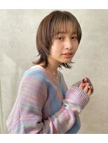 メゾンドイギー(MAISON de IGGY)&nbsp;シアーでお洒落なショートウルフ＊イメチェン/薄め前髪