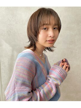 メゾンドイギー(MAISON de IGGY) シアーでお洒落なショートウルフ＊イメチェン/薄め前髪