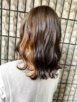 ルーツ 浦安店(Roots)&nbsp;インナーカラーオレンジ