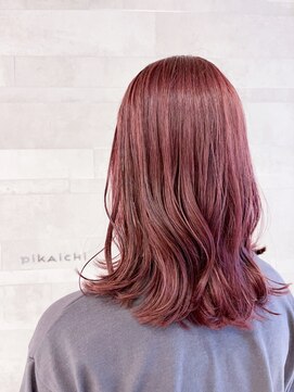 ピカイチ 上通店(pikA icHi) *pikAicHi*ノンブリーチ×ピンクカラー