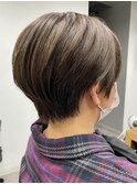 くびれショート_オリーブベージュ