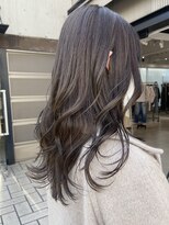 アクアオモテサンドウ(ACQUA omotesando)&nbsp;△ブリーチなしオリーブグレージュ韓国風レイヤーカット髪質改善