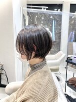 アッシュ 大泉学園店(Ash) 縮毛矯正×丸みショートボブ【Ash大泉学園 横山】