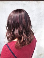 ナゴンスタイル(NAGON STYLE)&nbsp;グラデーションカラー×ピンクブラウン