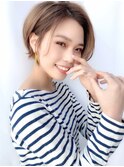マニッシュワンサイドショート[大人可愛い 20代 30代]（北浜）