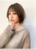 韓国ボブ/韓国ショート/新宿/髪質改善/デザインカラー/レイヤー