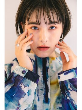 サングース(Sungoose) 外ハネボブセクションカラーグラデーションカラーペールベージュ