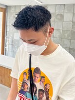 トゥコ(tuco)&nbsp;黒髪ベリーショート　アップバング　束感スタイル