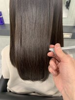 エンディアリング 東銀座(Endearing)&nbsp;大人ミディアム髪質改善トリートメントストレートヘア東銀座