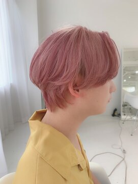 ミュー(Mu) センターパートウルフ