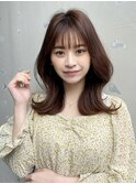 【フォルテ千鶴】ミストバングこなれヘア