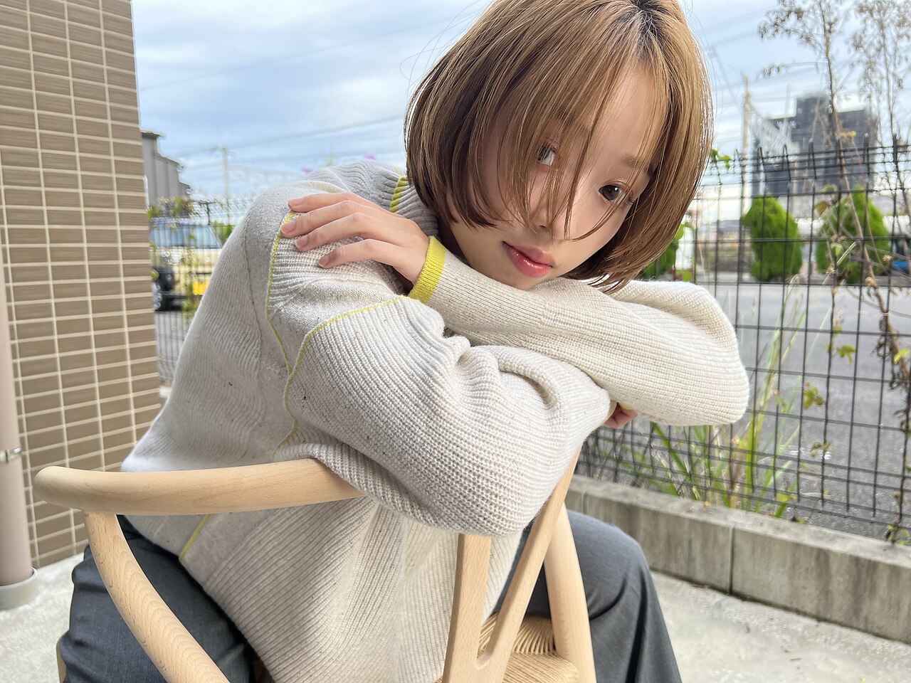 女性人気☆カット+未傷カラー＋コアミーorエクラリティTR＋炭酸泉￥13,550