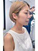 担当　竹橋/ 小顔切っぱなしボブ