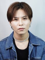 オーシャントーキョー 渋谷(OCEAN TOKYO)&nbsp;ナチュラルセンターパート　黒髪　学生