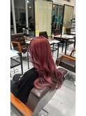【逆インナーカラー】