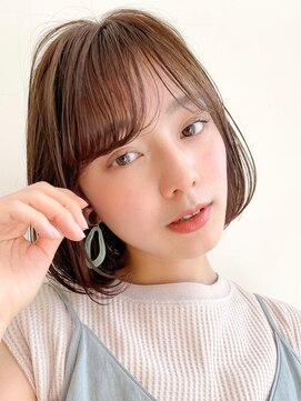 ネイロ 錦糸町(NeiRo) ★結べるボブくびれボブレイヤー外ハネパーマ髪質改善カラー