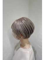 アジールヘア 池袋東口店(agir hair)&nbsp;ホワイトベージュカラー☆ショートカット池袋東口店