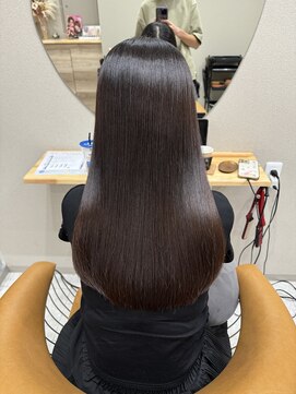 シカ 神戸三宮元町店(Cica) 髪質改善 ロング 三宮 神戸 トリートメント 艶髪 ストレート
