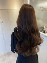 ジーナ 船橋(Zina)&nbsp;髪質改善＊ロングレイヤーグレーベージュ＊美髪【Zina船橋】