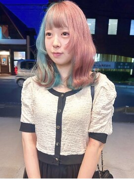 ラック 津田沼(LUCK) [津田沼/ブリーチ/インナーカラー/ダブルカラー/ハイトーン]