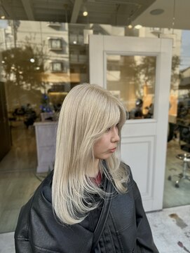 タイドヘア 茨木店(TIDE HAIR) 海外ブロンド