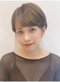 ショート/ショートボブ/20.30代に人気/簡単スタイリング